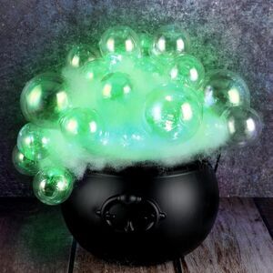 Halloween Decorations Indoor - DIY Witches Bubbling Cauldron Set with Lights NEW